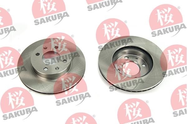 Sakura 604-03-8817 Front brake disc ventilated 604038817: Buy near me in Poland at 2407.PL - Good price!