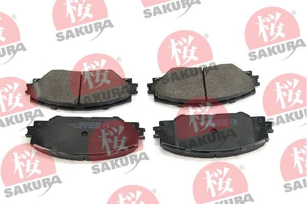 Sakura 600-10-3997 Brake Pad Set, disc brake 600103997: Buy near me in Poland at 2407.PL - Good price!