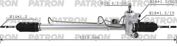 Patron PSG3095 Зубчатая рейка, рулевой механизм PSG3095: Отличная цена - Купить в Польше на 2407.PL!