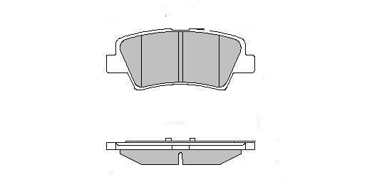 Motorquip LVXL1671 Brake Pad Set, disc brake LVXL1671: Buy near me in Poland at 2407.PL - Good price!