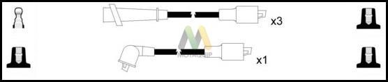 Motorquip LDRL1045 Ignition cable kit LDRL1045: Buy near me in Poland at 2407.PL - Good price!