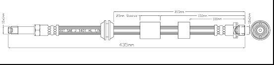 Motorquip VBH1159 Brake Hose VBH1159: Buy near me in Poland at 2407.PL - Good price!