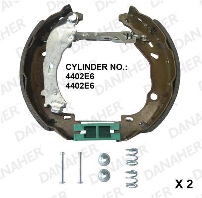 Danaher 210.00.10206A Brake shoe set 2100010206A: Buy near me in Poland at 2407.PL - Good price!