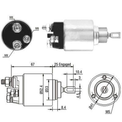 We Parts 471480151 Solenoid switch, starter 471480151: Buy near me in Poland at 2407.PL - Good price!