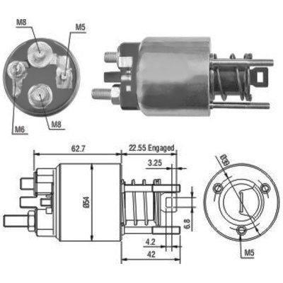 We Parts 471480080 Solenoid switch, starter 471480080: Buy near me in Poland at 2407.PL - Good price!
