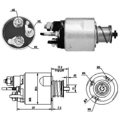 We Parts 471480169 Solenoid switch, starter 471480169: Buy near me in Poland at 2407.PL - Good price!