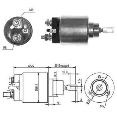 We Parts 471480115 Solenoid switch, starter 471480115: Buy near me in Poland at 2407.PL - Good price!