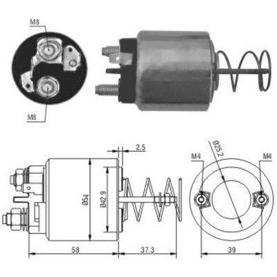 We Parts 471480053 Solenoid switch, starter 471480053: Buy near me in Poland at 2407.PL - Good price!