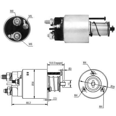 We Parts 471480054 Solenoid switch, starter 471480054: Buy near me in Poland at 2407.PL - Good price!