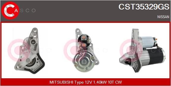 Casco CST35329GS Стартер CST35329GS: Отличная цена - Купить в Польше на 2407.PL!