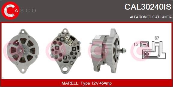 Casco CAL30240IS Alternator CAL30240IS: Buy near me in Poland at 2407.PL - Good price!