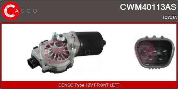Casco CWM40113AS Мотор стеклоочистителя CWM40113AS: Купить в Польше - Отличная цена на 2407.PL!