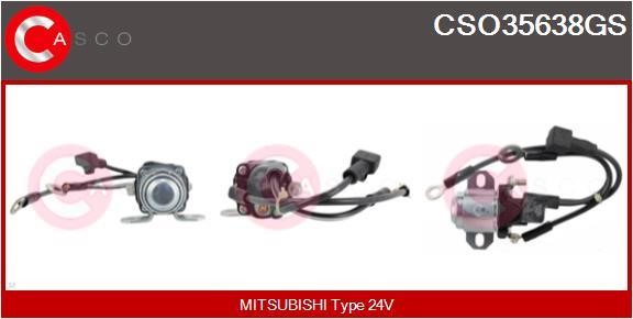 Casco CSO35638GS Solenoid switch, starter CSO35638GS: Buy near me at 2407.PL in Poland at an Affordable price!