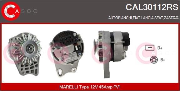 Casco CAL30112RS Alternator CAL30112RS: Buy near me in Poland at 2407.PL - Good price!