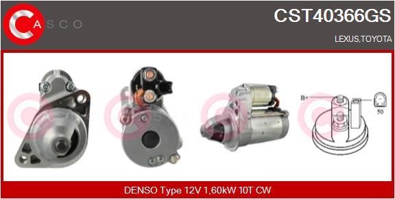 Casco CST40366GS Starter CST40366GS: Buy near me in Poland at 2407.PL - Good price!