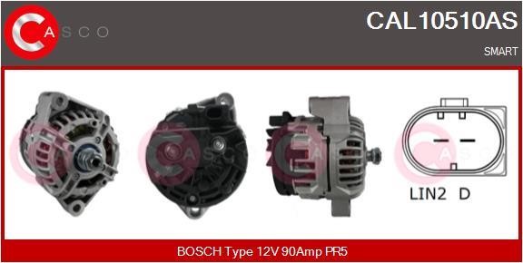 Casco CAL10510AS Alternator CAL10510AS: Buy near me in Poland at 2407.PL - Good price!