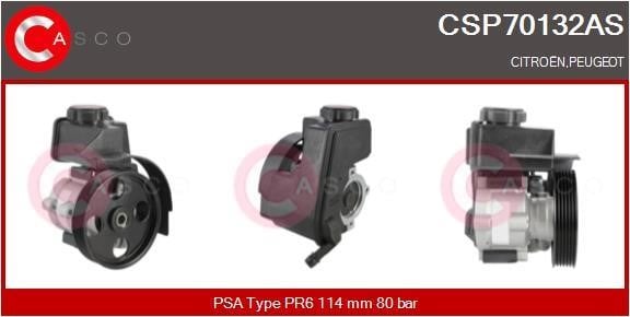 Casco CSP70132AS Hydraulic Pump, steering system CSP70132AS: Buy near me in Poland at 2407.PL - Good price!