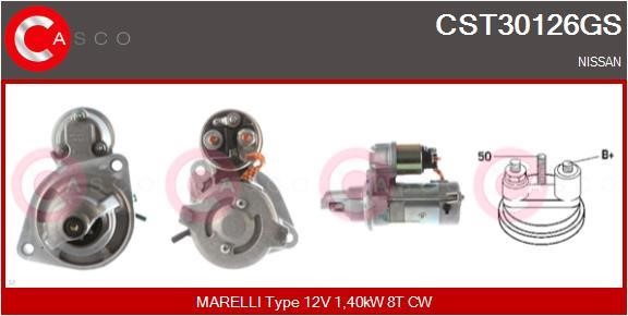 Casco CST30126GS Starter CST30126GS: Buy near me in Poland at 2407.PL - Good price!