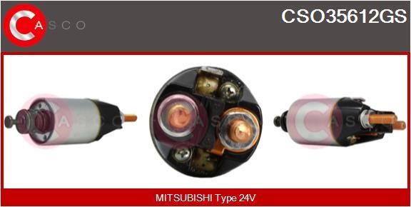 Casco CSO35612GS Solenoid switch, starter CSO35612GS: Buy near me at 2407.PL in Poland at an Affordable price!
