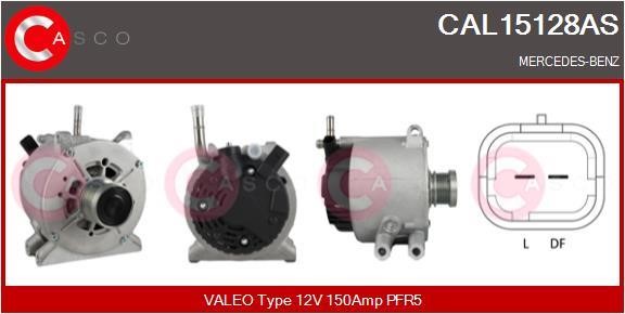 Casco CAL15128AS Alternator CAL15128AS: Buy near me in Poland at 2407.PL - Good price!