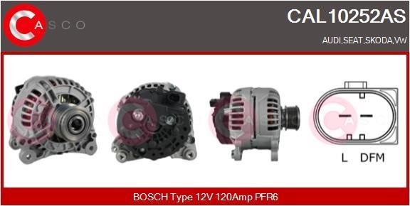Casco CAL10252AS Alternator CAL10252AS: Buy near me in Poland at 2407.PL - Good price!
