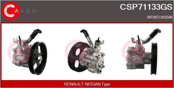 Casco CSP71133GS Hydraulic Pump, steering system CSP71133GS: Buy near me in Poland at 2407.PL - Good price!