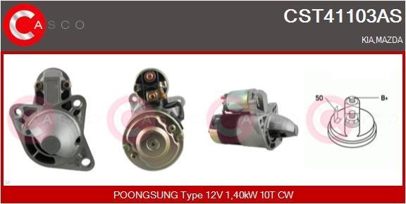 Casco CST41103AS Starter CST41103AS: Buy near me at 2407.PL in Poland at an Affordable price!