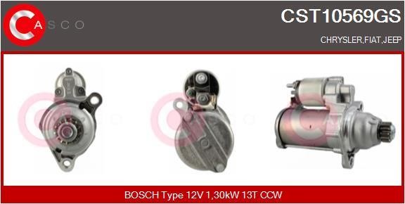 Casco CST10569GS Стартер CST10569GS: Отличная цена - Купить в Польше на 2407.PL!