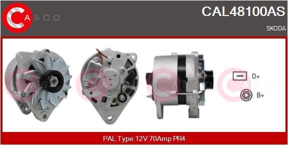 Casco CAL48100AS Генератор CAL48100AS: Отличная цена - Купить в Польше на 2407.PL!