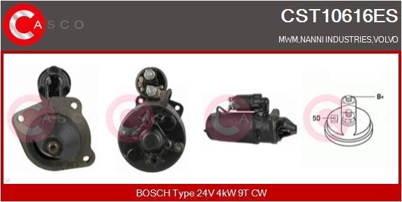 Casco CST10616ES Стартер CST10616ES: Отличная цена - Купить в Польше на 2407.PL!