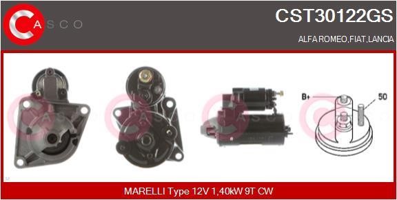 Casco CST30122GS Starter CST30122GS: Buy near me in Poland at 2407.PL - Good price!