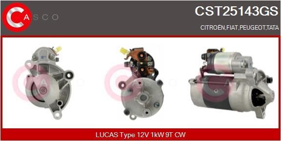 Casco CST25143GS Starter CST25143GS: Buy near me in Poland at 2407.PL - Good price!
