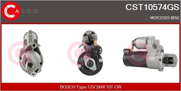 Casco CST10574GS Стартер CST10574GS: Отличная цена - Купить в Польше на 2407.PL!