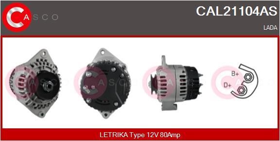 Casco CAL21104AS Alternator CAL21104AS: Buy near me in Poland at 2407.PL - Good price!
