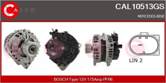 Casco CAL10513GS Alternator CAL10513GS: Buy near me in Poland at 2407.PL - Good price!