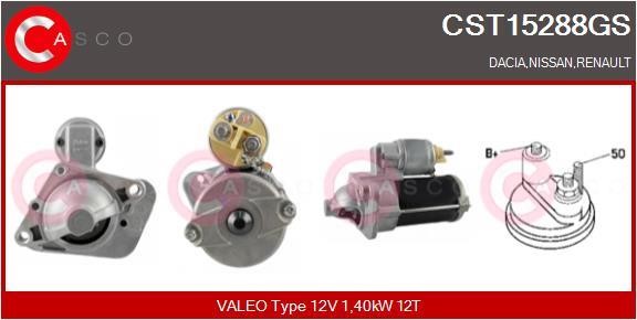 Casco CST15288GS Starter CST15288GS: Buy near me in Poland at 2407.PL - Good price!