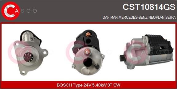 Casco CST10814GS Starter CST10814GS: Buy near me in Poland at 2407.PL - Good price!