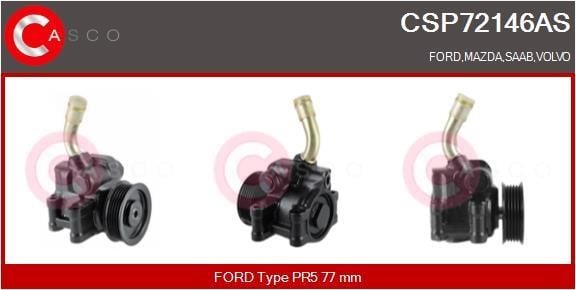 Casco CSP72146AS Hydraulic Pump, steering system CSP72146AS: Buy near me in Poland at 2407.PL - Good price!