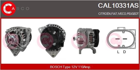 Casco CAL10331AS Alternator CAL10331AS: Buy near me in Poland at 2407.PL - Good price!