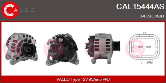 Casco CAL15444AS Alternator CAL15444AS: Buy near me in Poland at 2407.PL - Good price!