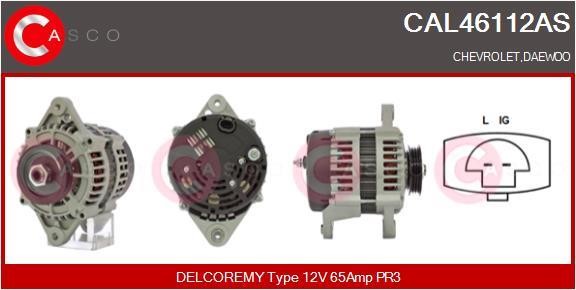 Casco CAL46112AS Alternator CAL46112AS: Buy near me in Poland at 2407.PL - Good price!