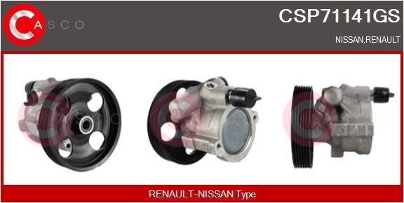 Casco CSP71141GS Hydraulic Pump, steering system CSP71141GS: Buy near me at 2407.PL in Poland at an Affordable price!