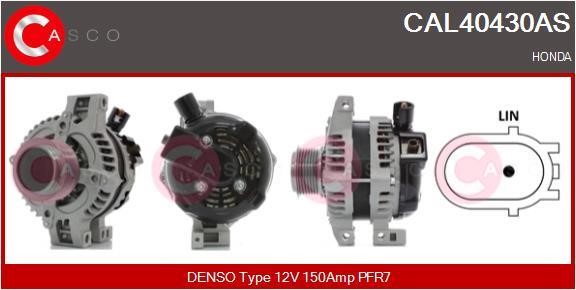 Casco CAL40430AS Alternator CAL40430AS: Buy near me in Poland at 2407.PL - Good price!