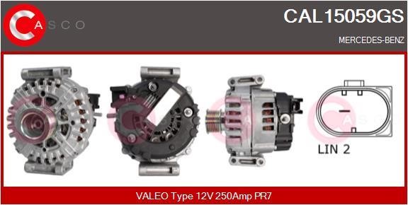 Casco CAL15059GS Alternator CAL15059GS: Buy near me in Poland at 2407.PL - Good price!