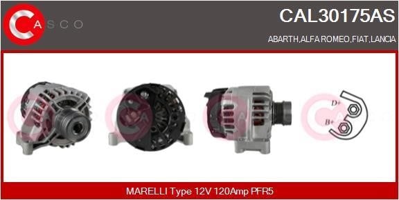 Casco CAL30175AS Alternator CAL30175AS: Buy near me at 2407.PL in Poland at an Affordable price!