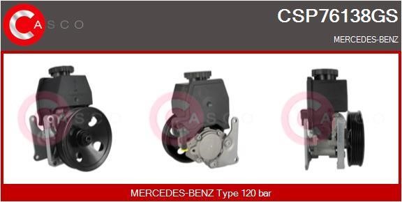 Casco CSP76138GS Hydraulic Pump, steering system CSP76138GS: Buy near me in Poland at 2407.PL - Good price!