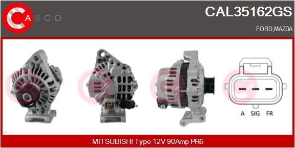 Casco CAL35162GS Alternator CAL35162GS: Buy near me in Poland at 2407.PL - Good price!