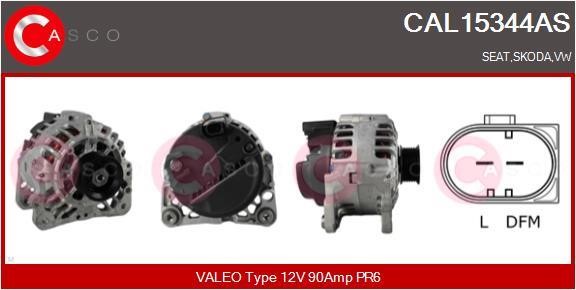 Casco CAL15344AS Alternator CAL15344AS: Buy near me in Poland at 2407.PL - Good price!