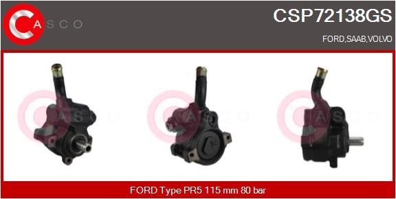 Casco CSP72138GS Hydraulic Pump, steering system CSP72138GS: Buy near me in Poland at 2407.PL - Good price!