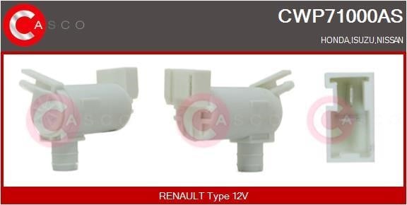 Casco CWP71000AS Water Pump, window cleaning CWP71000AS: Buy near me in Poland at 2407.PL - Good price!